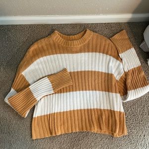 American Eagle striped sweater